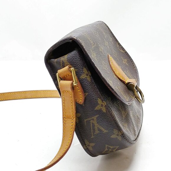 Louis Vuitton Mini Saint Cloud Brown Monogram Shoulder Bag lux-234-092225 - Picture 3 of 9